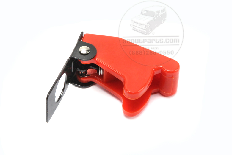 Red Toggle Safety Cover - On Off