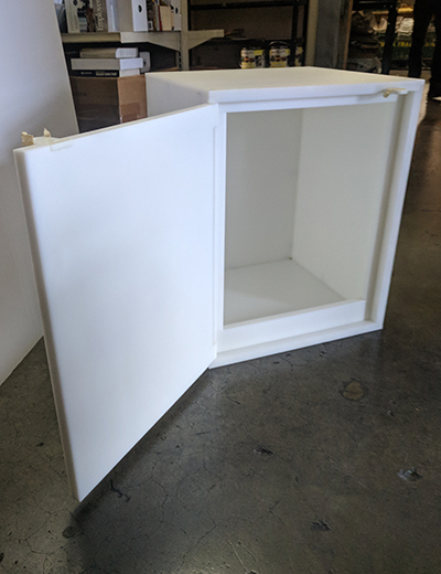 SciMatCo Plast-a-Cab, Acid proof cabinet -  bench model NEW IN BOX 